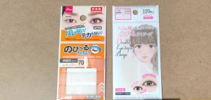 100均すげえわ…アイテープ。二重が作れる