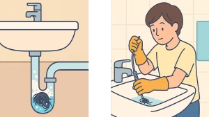 排水溝が詰まったときに試したいこと確認したいこと