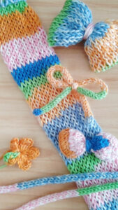 daiso購入毛糸デザインヤーン