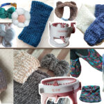 編み機で作れるもの２２針48針こんなものが作れます